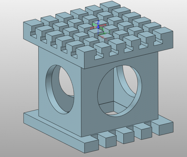 cnc mc机床加高工作台按要求设计制造加工图3D